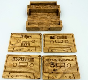 Sous-verre Cassette Audio