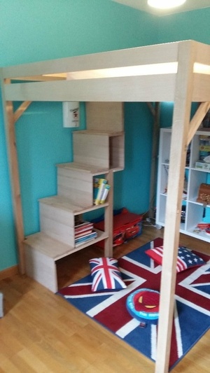 Un lit cabane pour mon fiston