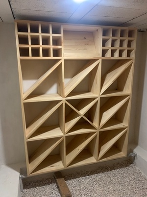 Casier rangement cave à vin