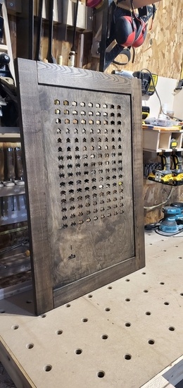 Porte d'aération space invaders