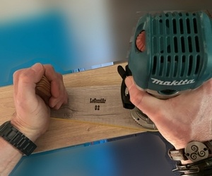 Une semelle pour mon affleureuse.