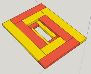 Dessous de plat modulable