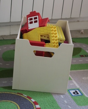 Caisse à jouets en peuplier