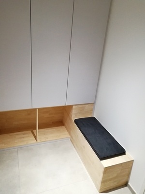 Placard de rangement sas d'entrée