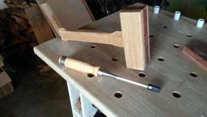 Un maillet pour l'atelier