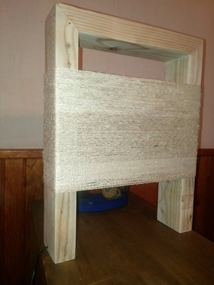 Lampe de palette a poser