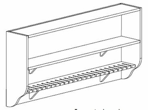 Rack de rangement serre-Joints