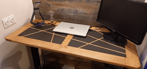 Bureau et tete de lit pour chambre d'enfant