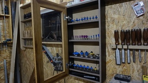 Armoire pour fraises de défonceuse