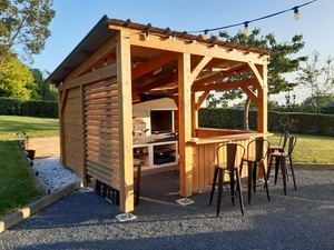 Abri Four + Barbecue