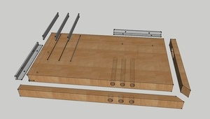 Chevet - Etagère - Reveil