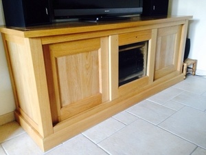 Voici le buffet TV que j ai réalisé précédemment