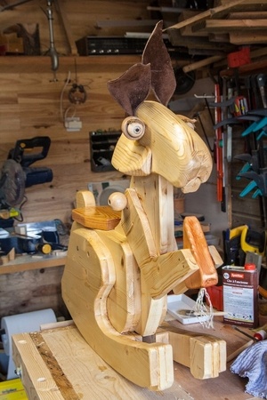 LAPINO, le lapin à bascule