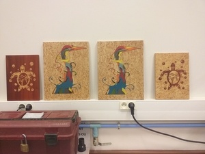 Tableau marqueterie