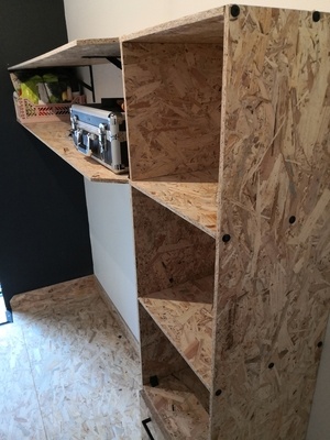 Garage de maison de bourg