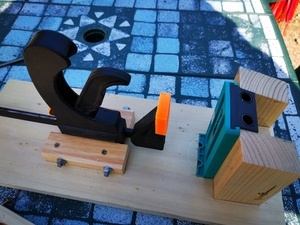 Fabrication d'une station pour gabarie wolfcraft undercover jig