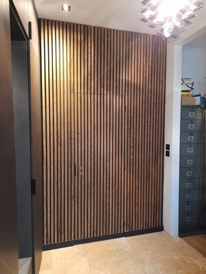 Bardage à claire-voie