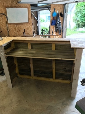 Un Bar  pour la salle de billard