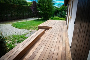 Création terrasse Cumaru