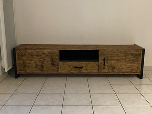 Meuble TV industriel