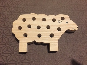 Mouton à lacer