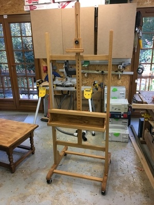 Chevalet support de television