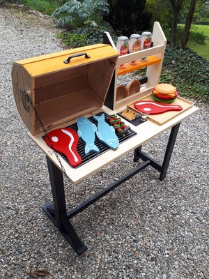 Barbecue en bois