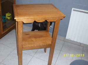 console tel/fax chene massif