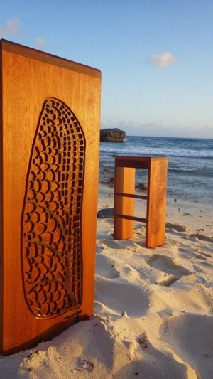 Tabouret de bar libellule