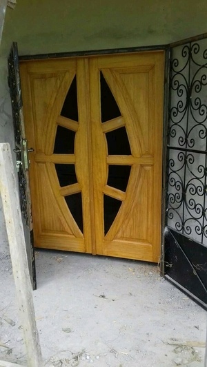 Double battant rustique