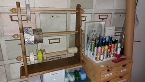 Support pour bobines de rubans