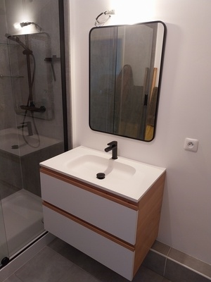 Meuble sous vasque salle de bains