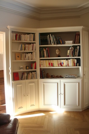 Bibliothèque en médium