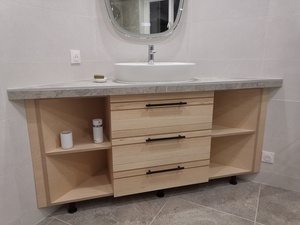 Meuble sous vasque CP bouleau et frêne