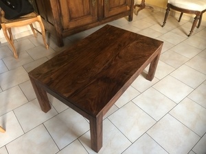 Table Basse en noyer