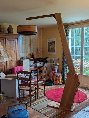 Le Pendu : la lampe gibet.