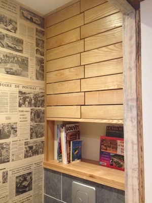 Meuble pour wc suspendu