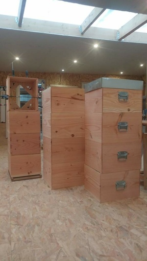 Fabrication d'une ruche Dadant