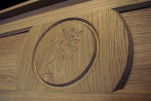 Petite gravure d'un arbuste