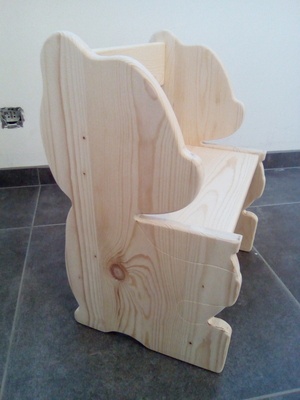 Chaise ours pour enfant