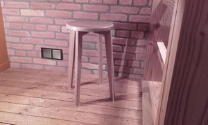 Tabouret en bois