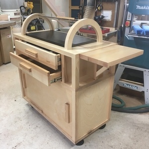 Chariot de service pour un restaurant