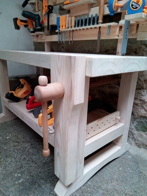 Un établi pour mes apprentis