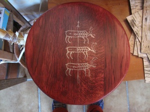 Dessous de plat dessin traditionnel Zuni