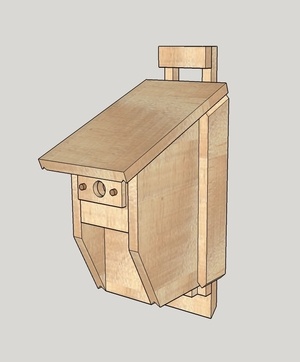 Nichoir evolutif et durable