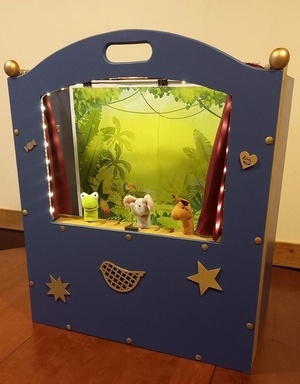 Spectacle de marionnettes à doigt