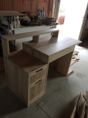 Bureau en chêne
