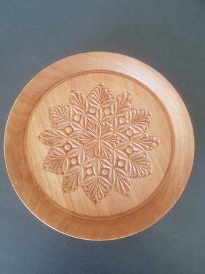 Sculpture au couteau, Noyer