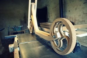 Trottinette en bois
