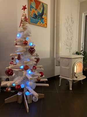 Sapin de Noël équilibré et grand